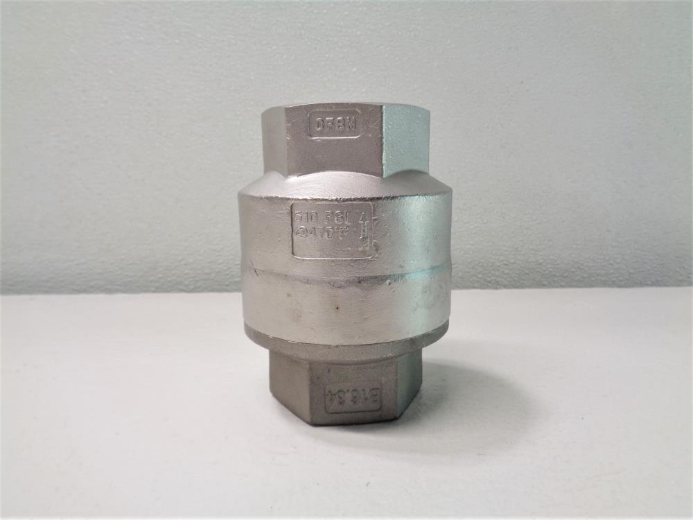 DFT 1.5" Threaded Check Valve #8373